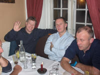 LTR: (nose of) Gert Bo Rasmusson, Lars Bo Vanting, Claus Larsen and Henrik Ranch